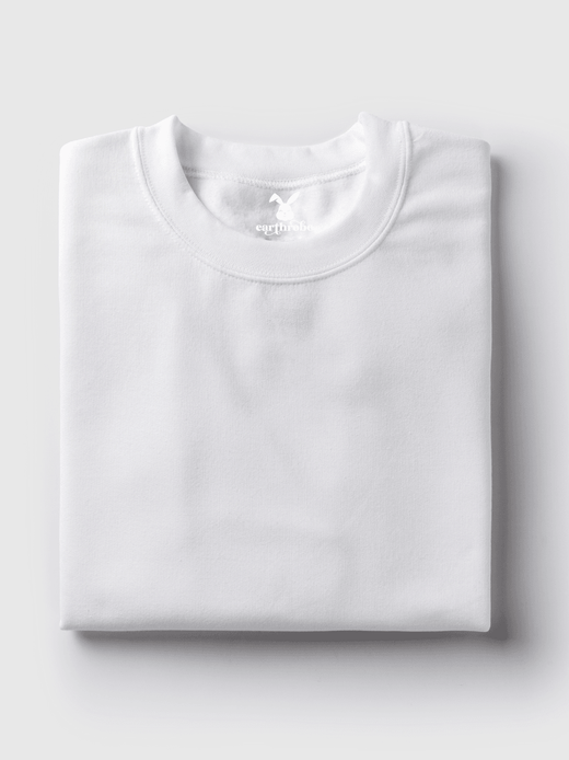 Solids/Plain T-Shirts - White Unisex Oversized