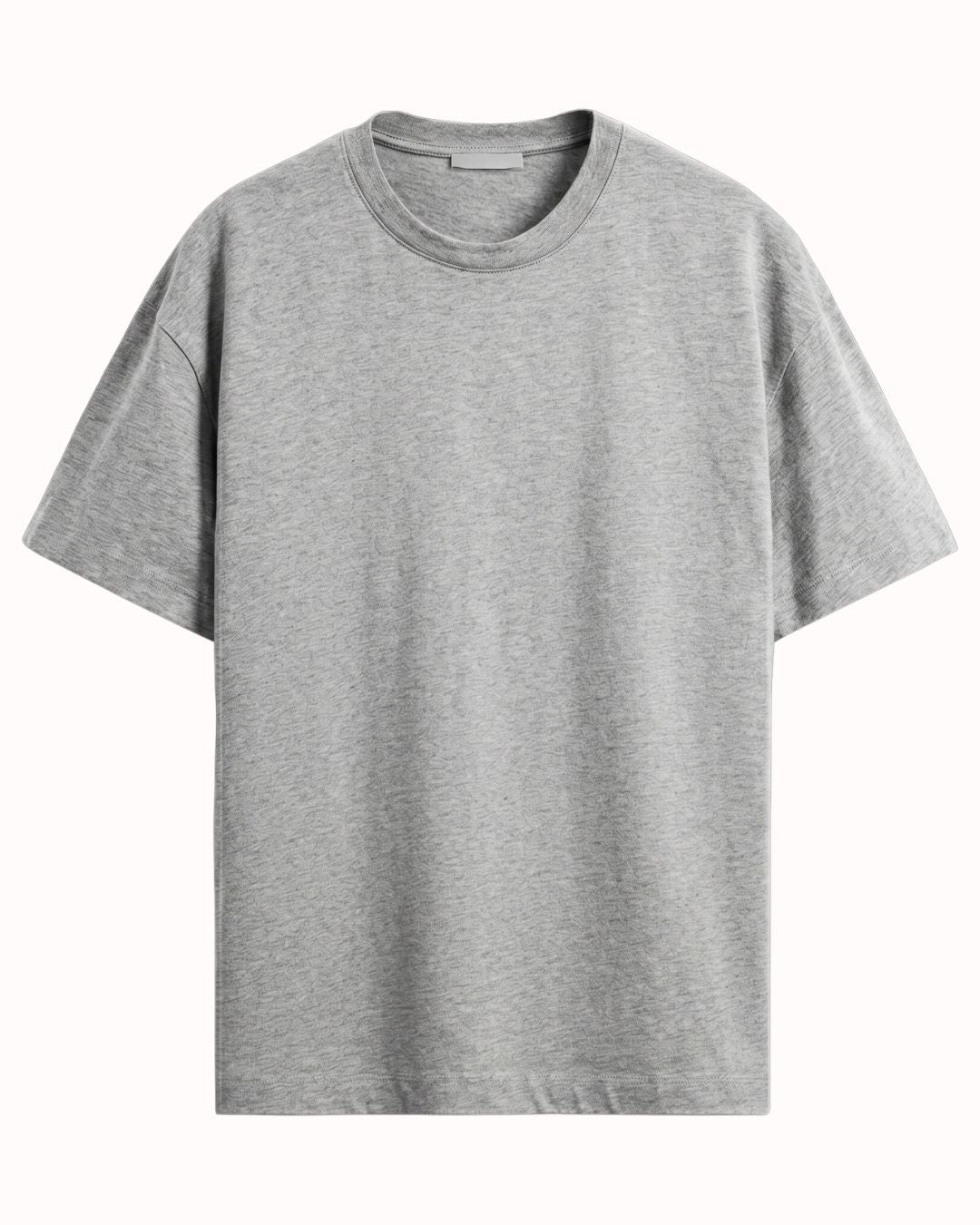 Grey Melange Tshirt