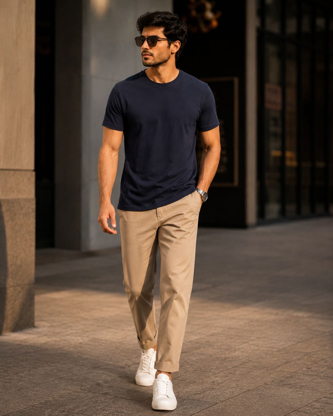 Navy Blue Tshirt
