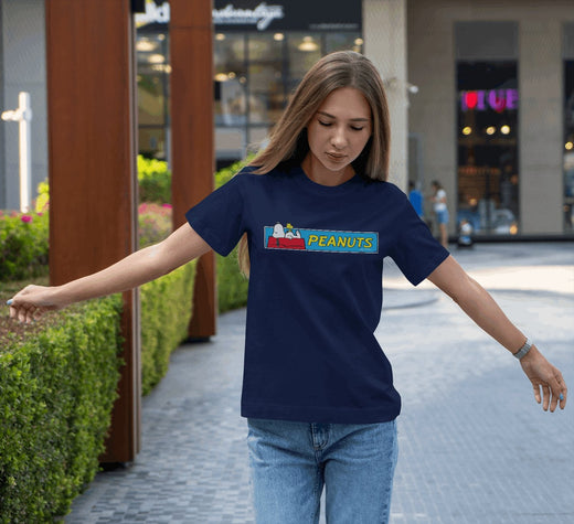 Peanuts: Women Regular Fit Half Sleeved T-shirt