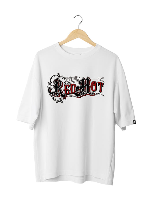 Red Hot Chilli Peppers : Unisex Oversized Half Sleeved T-shirt