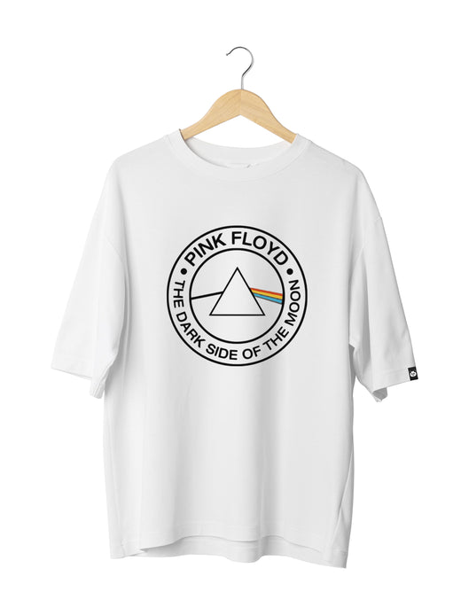 Pink Floyd Rock Band : Unisex Oversized Half Sleeved T-shirt