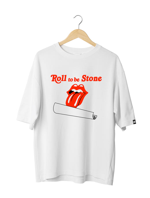 The Rolling Stones : Unisex Oversized Half Sleeved T-shirt