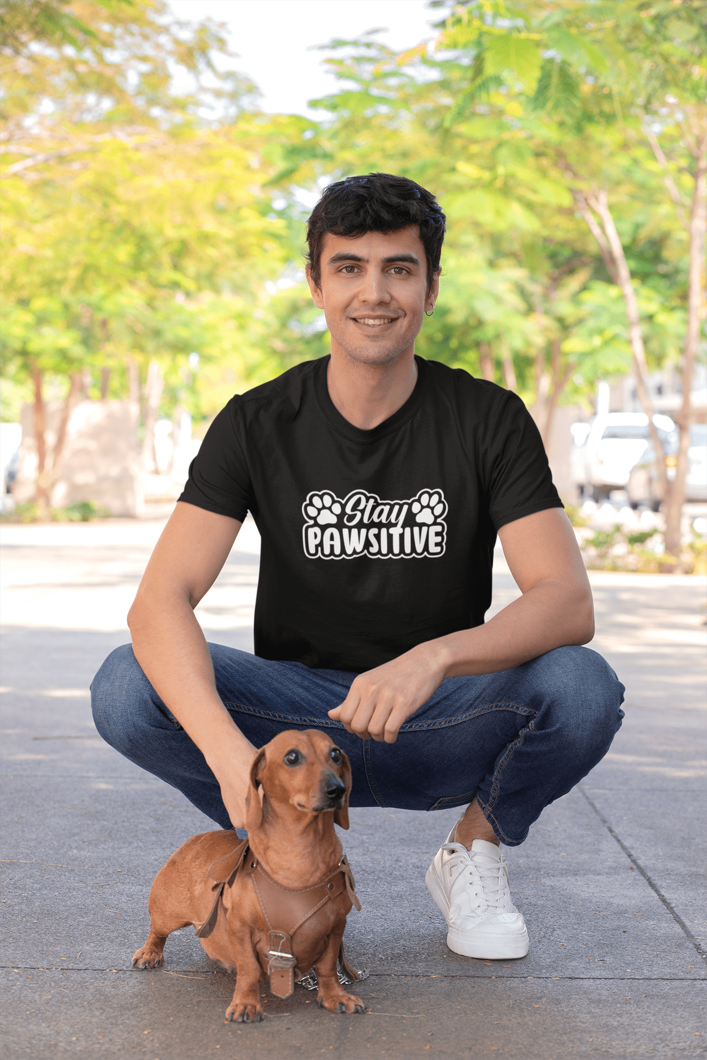 Dog Lovers Unisex Regular Fit Half Sleeved T-shirt