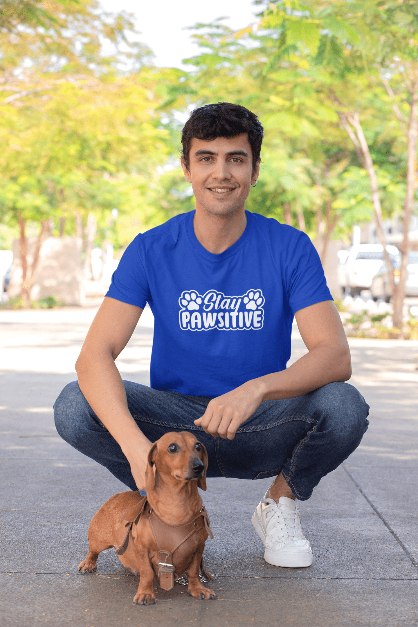 Dog Lovers Unisex Regular Fit Half Sleeved T-shirt